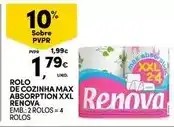 Continente Renova - rolo de cozinha max absorption xxl promoção