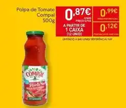 Recheio Compal - polpa de tomate promoção