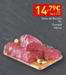 Recheio Europa - vazia de bovino 9+ promoção