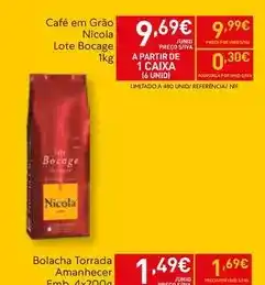 Recheio A+ - bolacha torrada amanhecer promoção