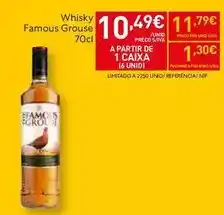 Recheio The famous grouse - whisky promoção
