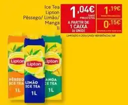 Recheio Lipton - ice tea pêssego promoção