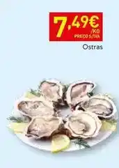 Recheio Ostras promoção
