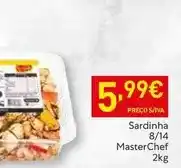 Recheio Masterchef - sardinha 8/14 promoção
