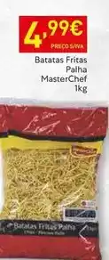 Recheio Masterchef - batatas fritas promoção