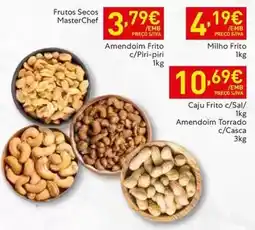 Recheio Masterchef - frutos secos promoção