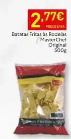 Recheio Masterchef - batatas fritas as rodelas promoção