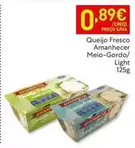 Recheio Amanhecer - queijo fresco meio-gordo/ light promoção