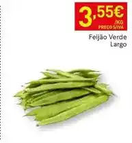 Feijão verde largo