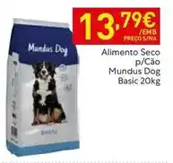 Recheio Mundus dog - alimento seco p/cão promoção