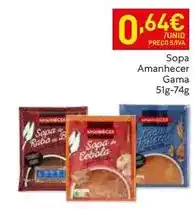 Recheio Amanhecer - sopa promoção