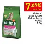 Recheio Ultima - alimento seco p/ gato junior frango promoção