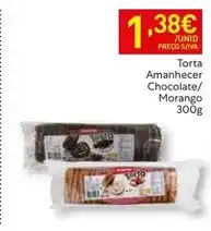 Recheio Amanhecer - torta chocolate/ morango promoção