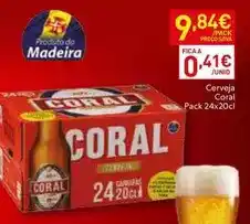 Recheio Coral - cerveja promoção
