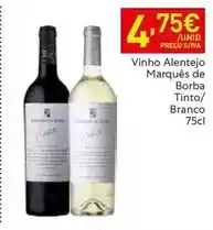 Recheio Marqués de borba - vinho alentejo promoção
