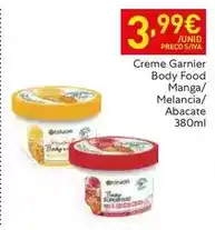 Garnier - creme body food manga/ melancia/ abacate