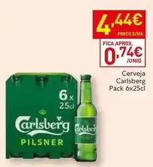 Recheio Carlsberg - cerveja promoção