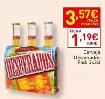 Recheio Desperados - cerveja promoção