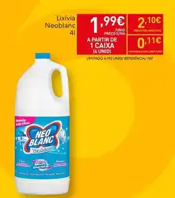 Recheio Neoblanc - lixivia promoção