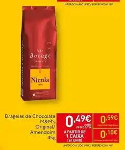 A+ - drageias de chocolate