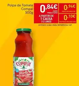 Recheio Compal - polpa de tomate promoção
