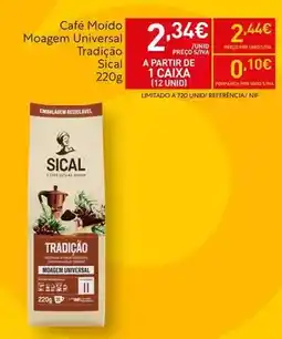 Recheio A+ - café moido universal promoção