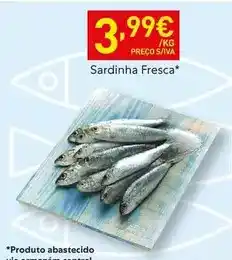 Recheio Sardinha fresca promoção