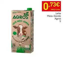 Recheio Agros - leite meio-gordo promoção