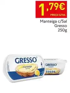 Recheio Gresso - manteiga c/sal promoção