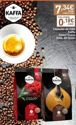 Recheio Kaffa - capculas de cafe promoção