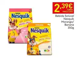 Recheio Nestlé - bebida soluvel nesquik promoção