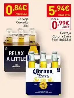 Recheio Corona - cerveja promoção