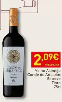 Recheio Alentejo - vinho conde de arraiolo promoção