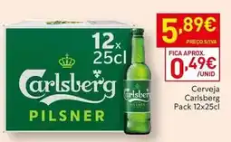 Recheio Carlsberg - cerveja promoção