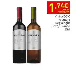 Recheio Reguengos - vinho doc alentejo tinto/branco promoção