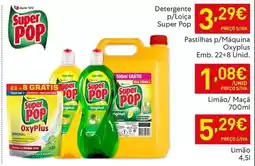 Recheio Super pop - detergente p/loica promoção