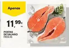 Continente Bom dia Postas de salmão promoção