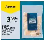 Continente Bom dia Cubos de tamboril promoção