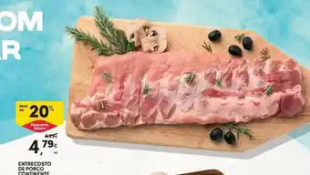 Continente Bom dia Continente - entrecosto de porco promoção