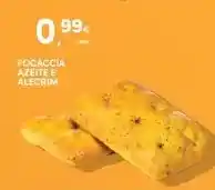 Continente Bom dia Focaccia azeite e alecrim promoção