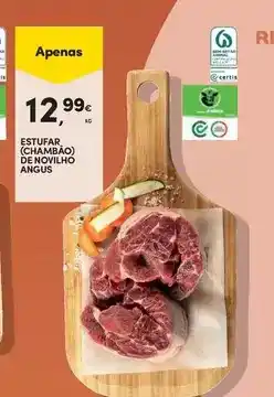 Continente Bom dia Angus - estufar (chambabo) des novilho angus promoção