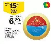 Continente Bom dia Castelões - queijo meio gordo promoção