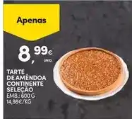 Continente Bom dia Continente - tarte de amêndoa seleção promoção