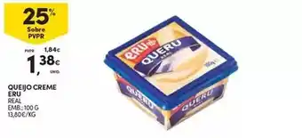 Continente Bom dia Eru - queijo creme promoção