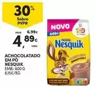 Continente Bom dia Nesquik - achocolatado em po promoção
