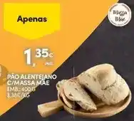 Continente Bom dia Mac - pao alentejano c/massa mae promoção
