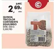 Continente Bom dia Continente - quinoa tricolor promoção