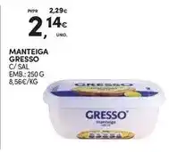 Continente Bom dia Gresso - manteiga promoção
