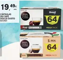 Continente Bom dia Dolce gusto - cápsulas de café promoção