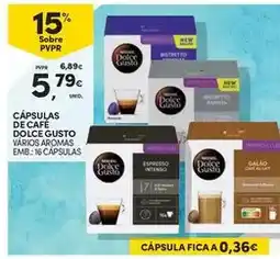 Dolce gusto - capsulas de cafe